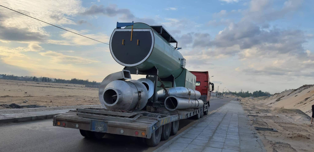 Industrial boiler facility
